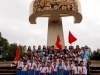 Liên Đội Trường TH Hùng Vương tổ chức hoạt động “Chăm sóc công trình ghi công” chào mừng ngày thành lập Đảng Cộng sản Việt Nam và mừng Xuân mới Mậu Tuất 2018