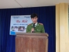 Đ/c Phan Thanh Tân tại buổi ra mắt Điểm tư vấn học đường
