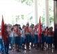 Liên đội trường TH Ngô Mây báo công tại nhà tưởng niệm anh Nguyễn Văn Trỗi