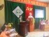 Bà Nguyễn Thị Anh Hậu - PTP Phòng GD&ĐT phát biểu